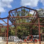 Monitor Style steel building Frame