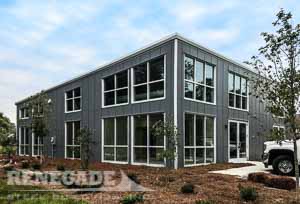 Renegade steel building commercial office