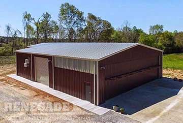 Steel Building Aircraft Hangar