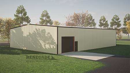 60x80x16 with tan walls illustration