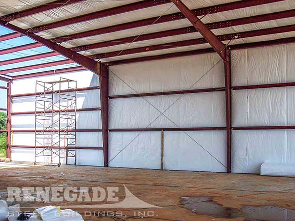 metal building insulation image