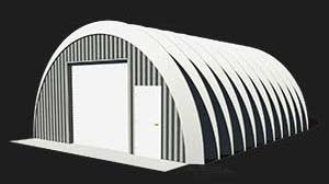 quonset hut illustration