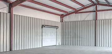 Renegade steel building interior liner panels