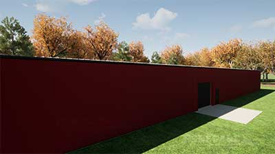 renegade steel building expanded building illustration