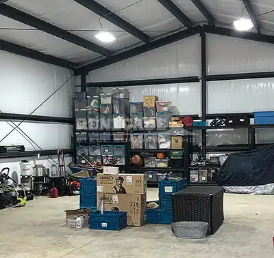 30x65 Renegade Building interior.