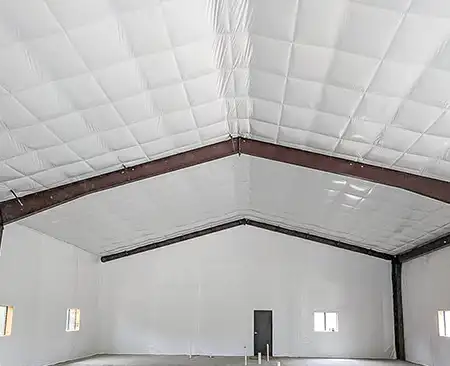 Steel building insulation