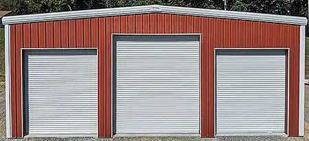 steel building roll up style doors