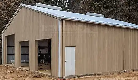 steel building ridge vent