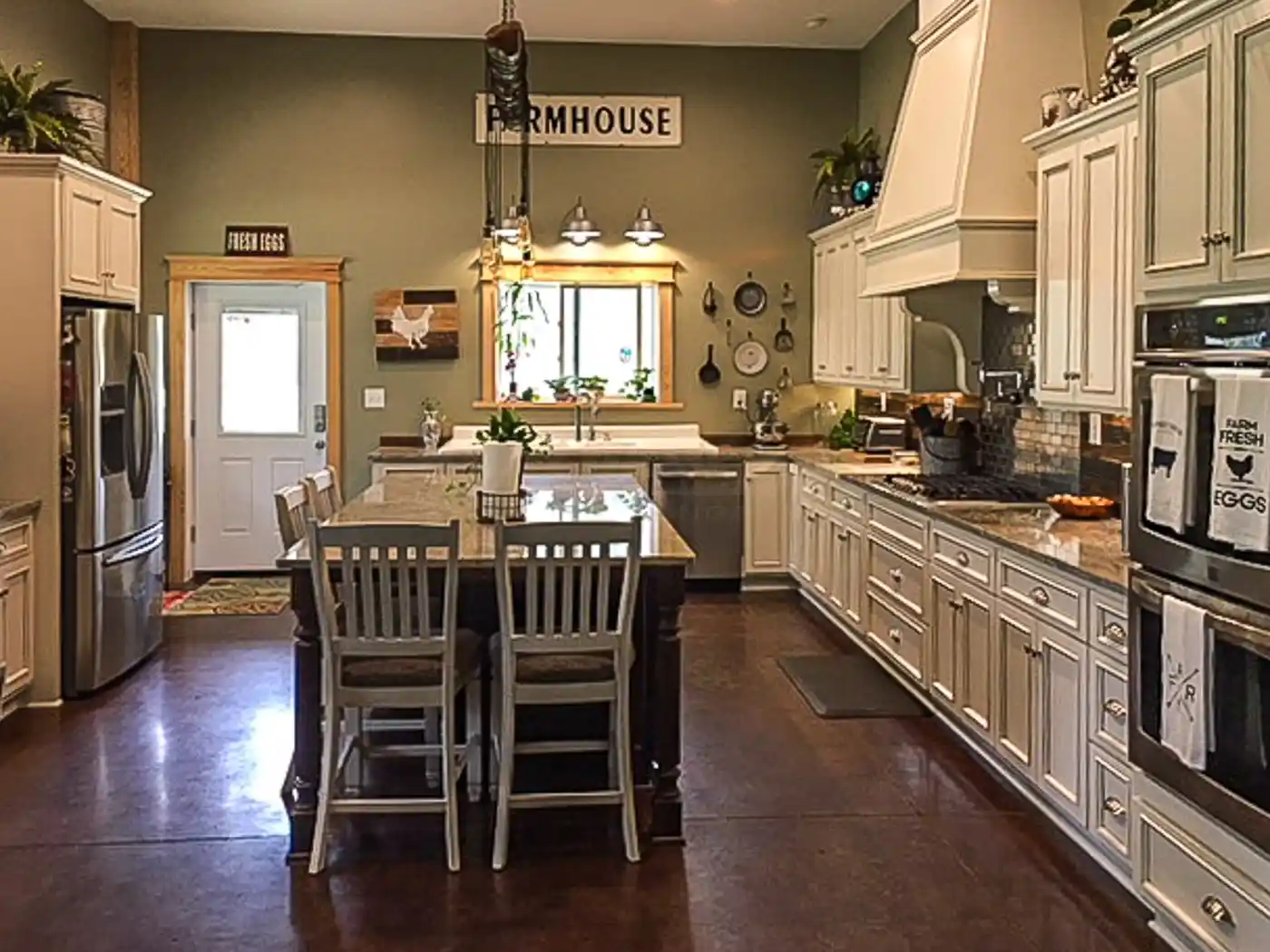 barndominium interior kitchen