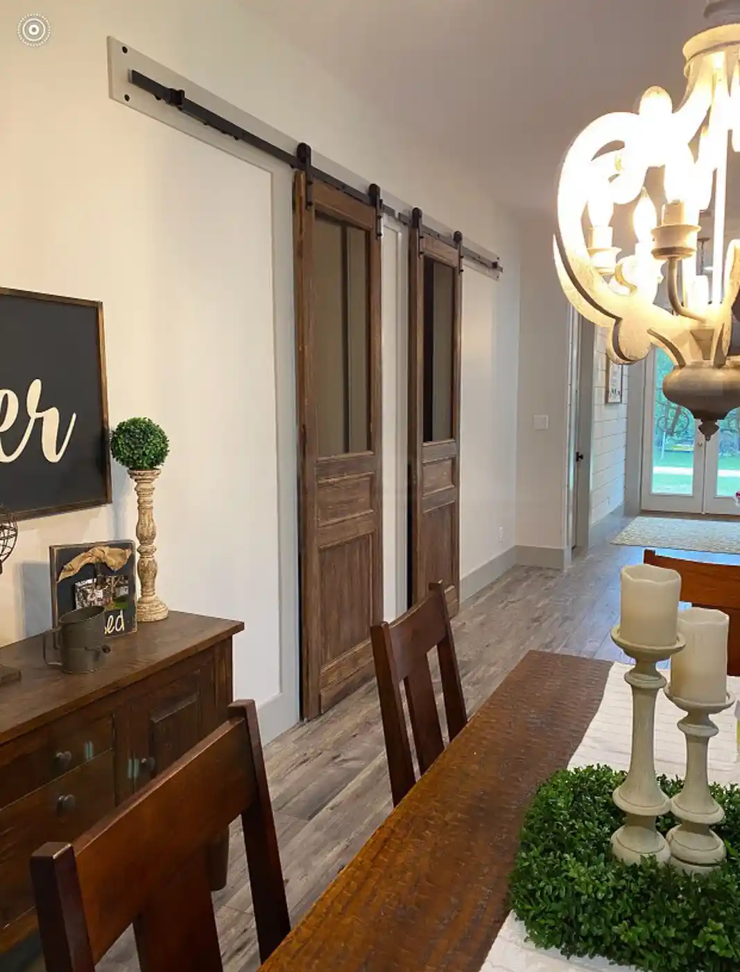 renegade steel building barndominium interior dining area