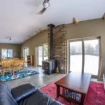 barndominium interior living room