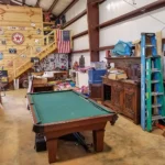 renegade seel building barndominium interior recreation area