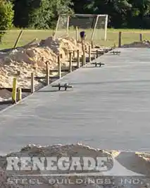 steel building set anchor bolts