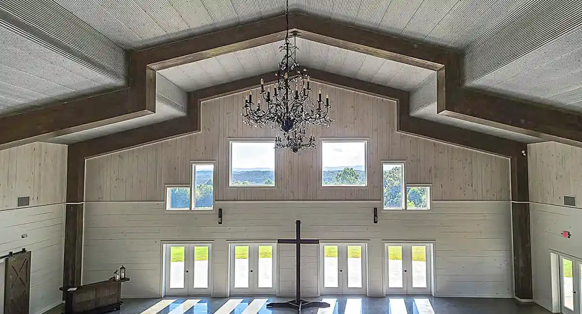 Renegade Steel Building event venue interior