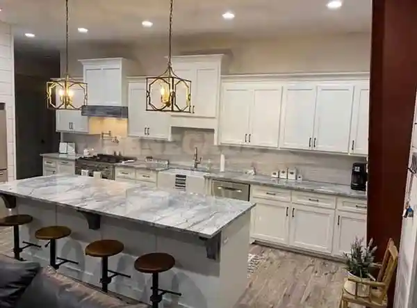 50x80x16 metal building home interior kitchen island