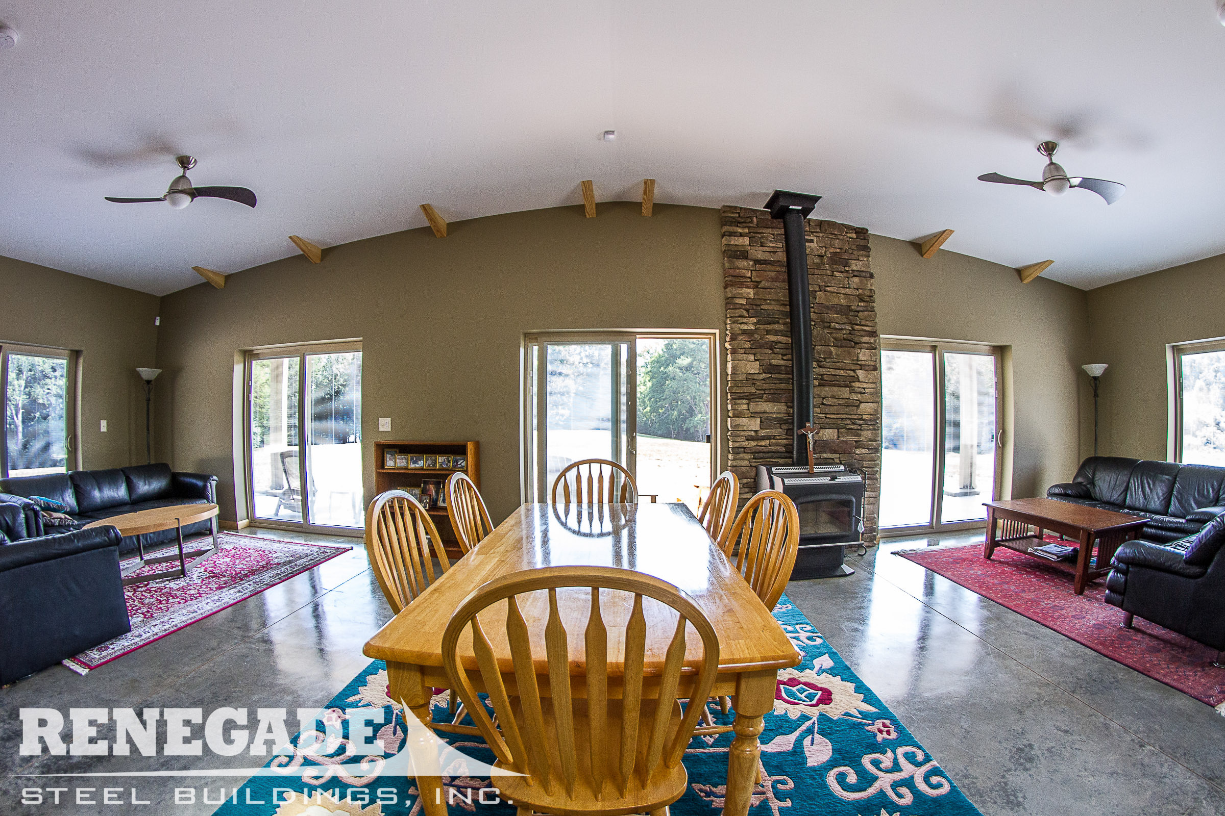 Shop house interior dining