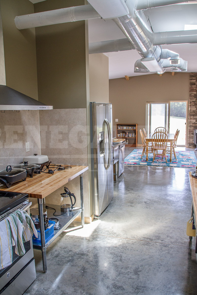 Shop house interior Kitchen