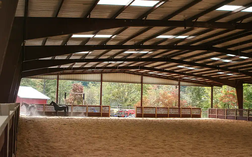Renegade farm building horse riding arena